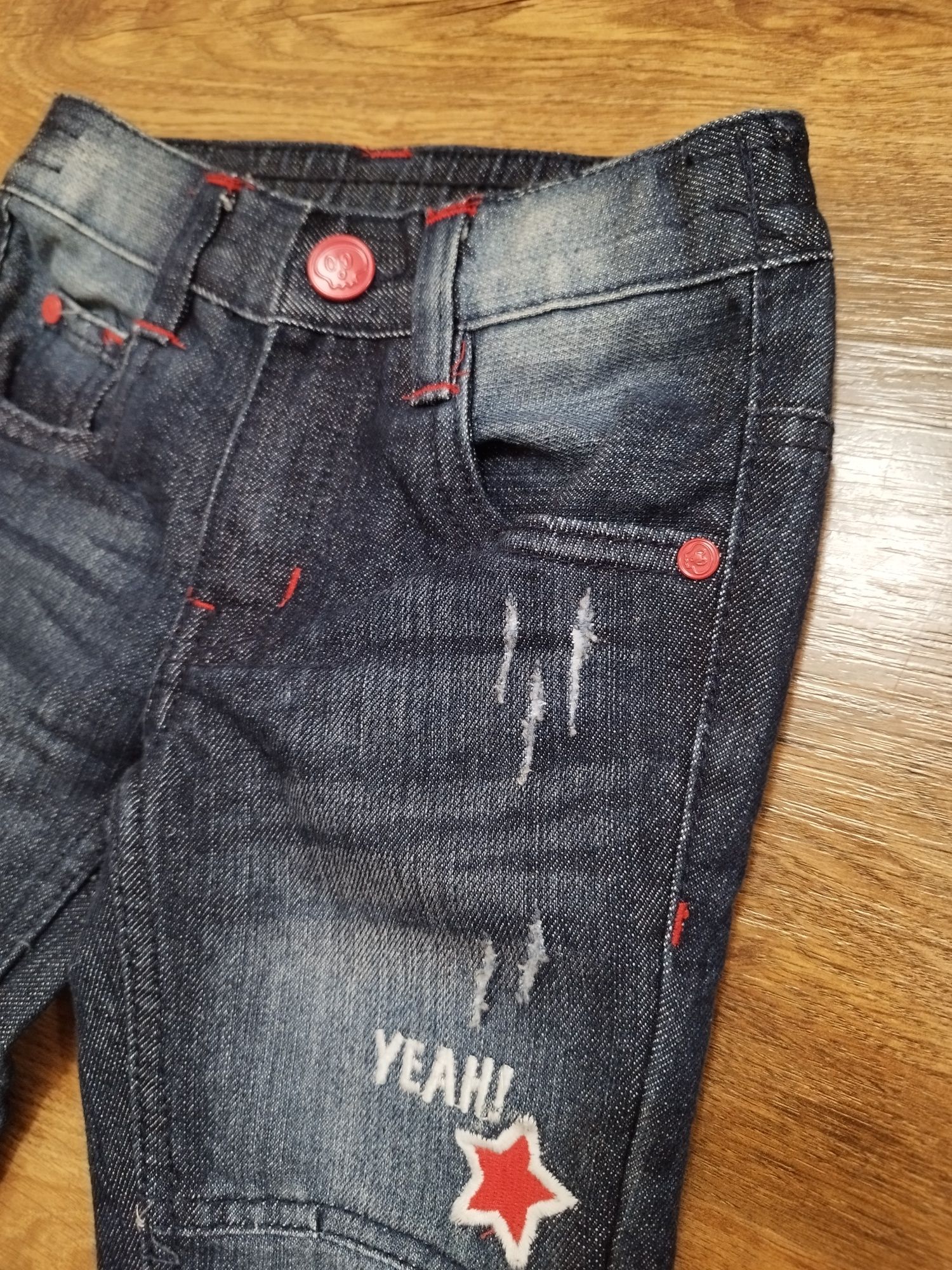 Spodnie jeansowe dla chłopca R.92