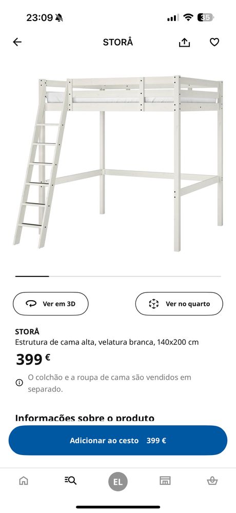 Cama gande ! Ideial para casa pequena  com o colcha