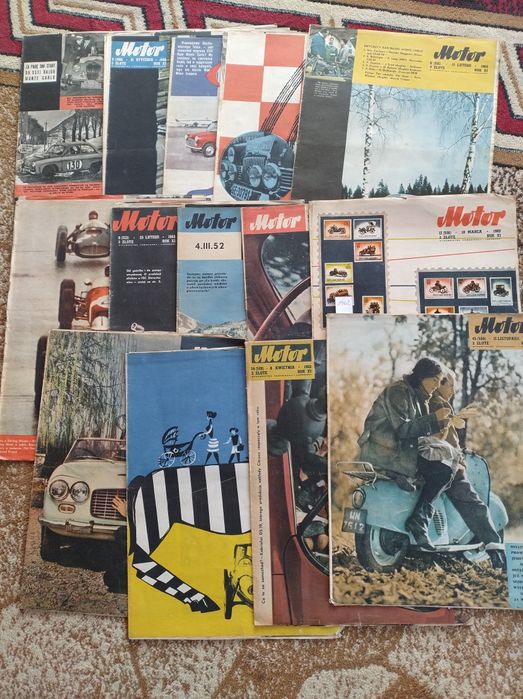 Czasopisma 1962 Motor 15szt