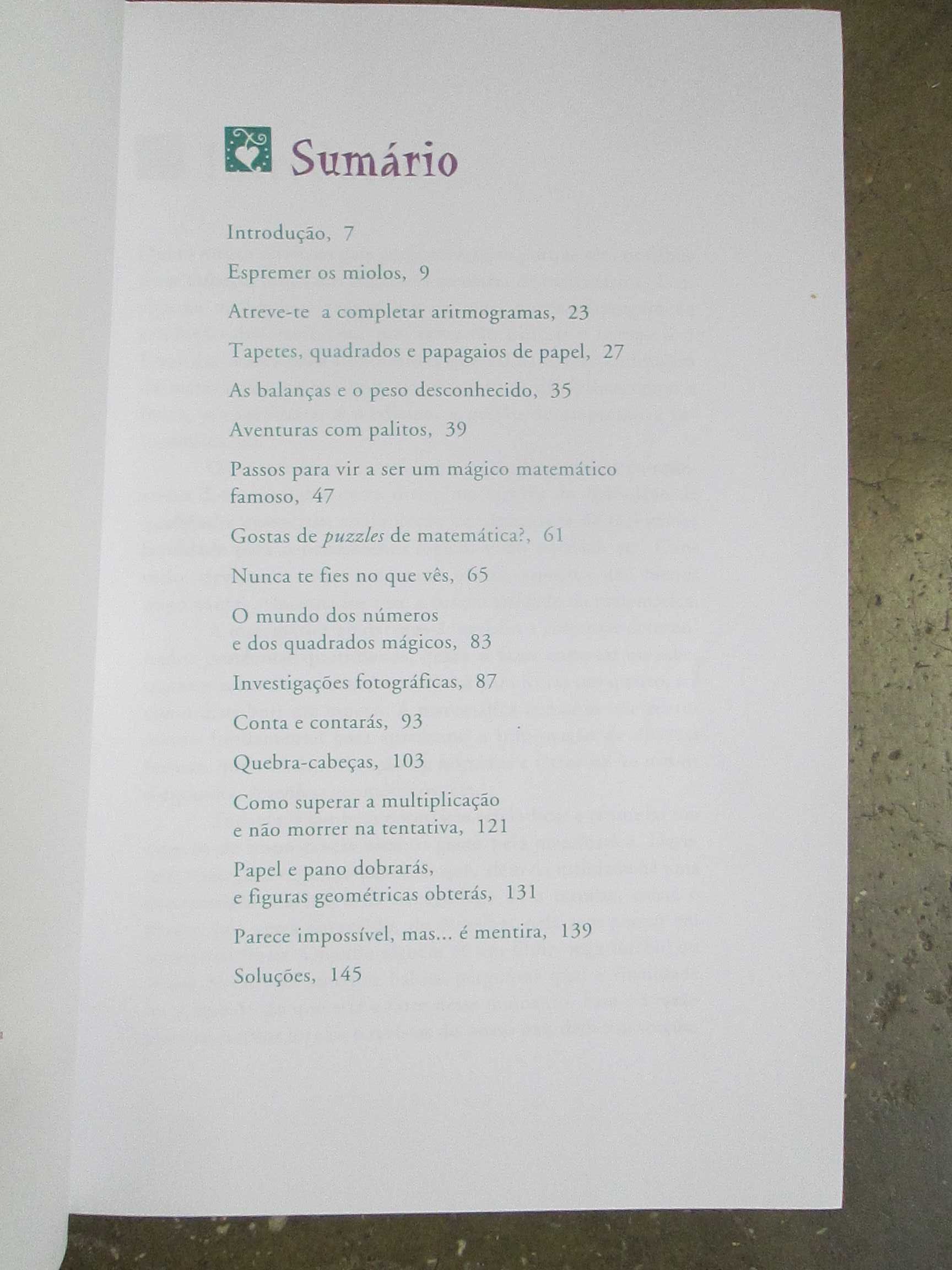 Brinca e Surpreende-te com a Matemática, de Lluís Segarra