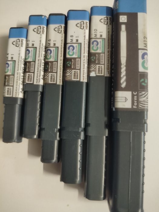 Gwintowniki Wurth komplet