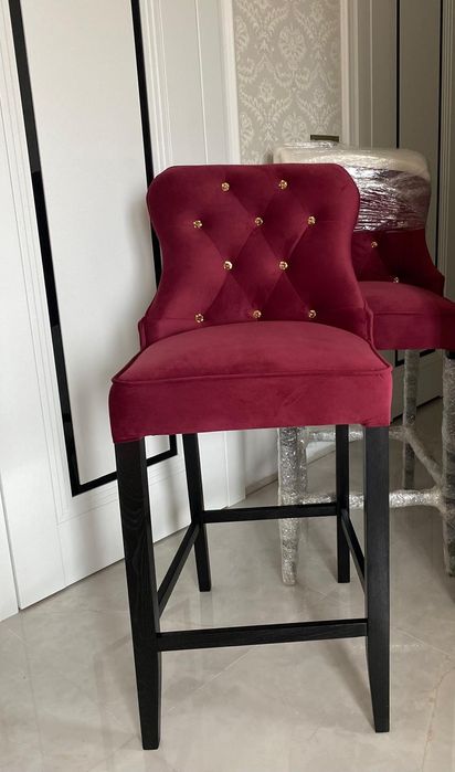 Krzeslo, hoker, glamour, 2 szt