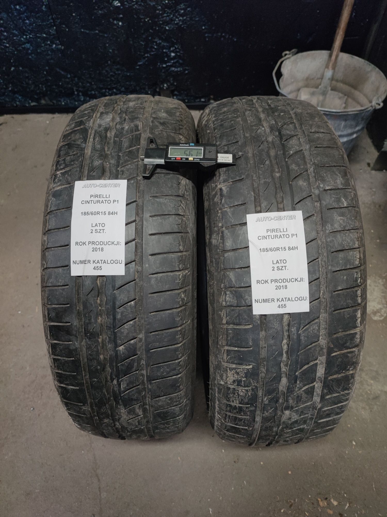 Opony letnie 185/60R15 84H Pirelli Cinturato P1 2018r 2szt.