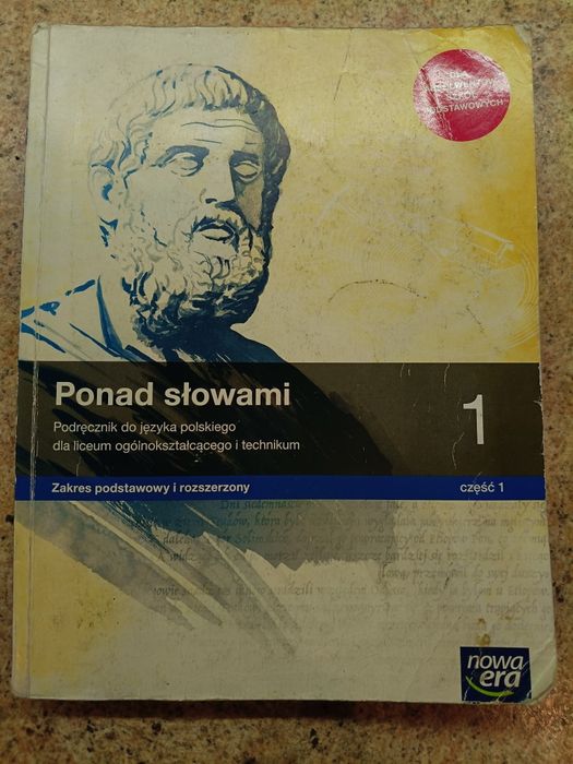 Książka do języka polskiego klasa 1 część 1