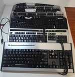 Teclados Usb Microsof, Acer, Logitech (nao testado) ref: teclado 4