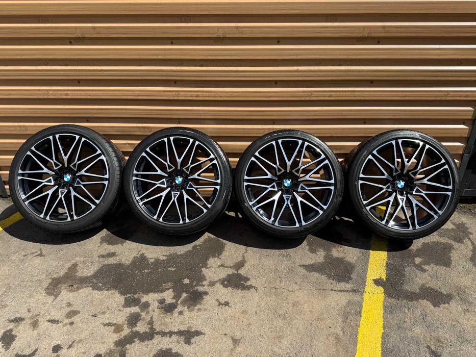 Диски R22 BMW X5 F15 E70 X6 F16 E71 818 M стиль титаны БМВ Х5 Е70 Ф15
