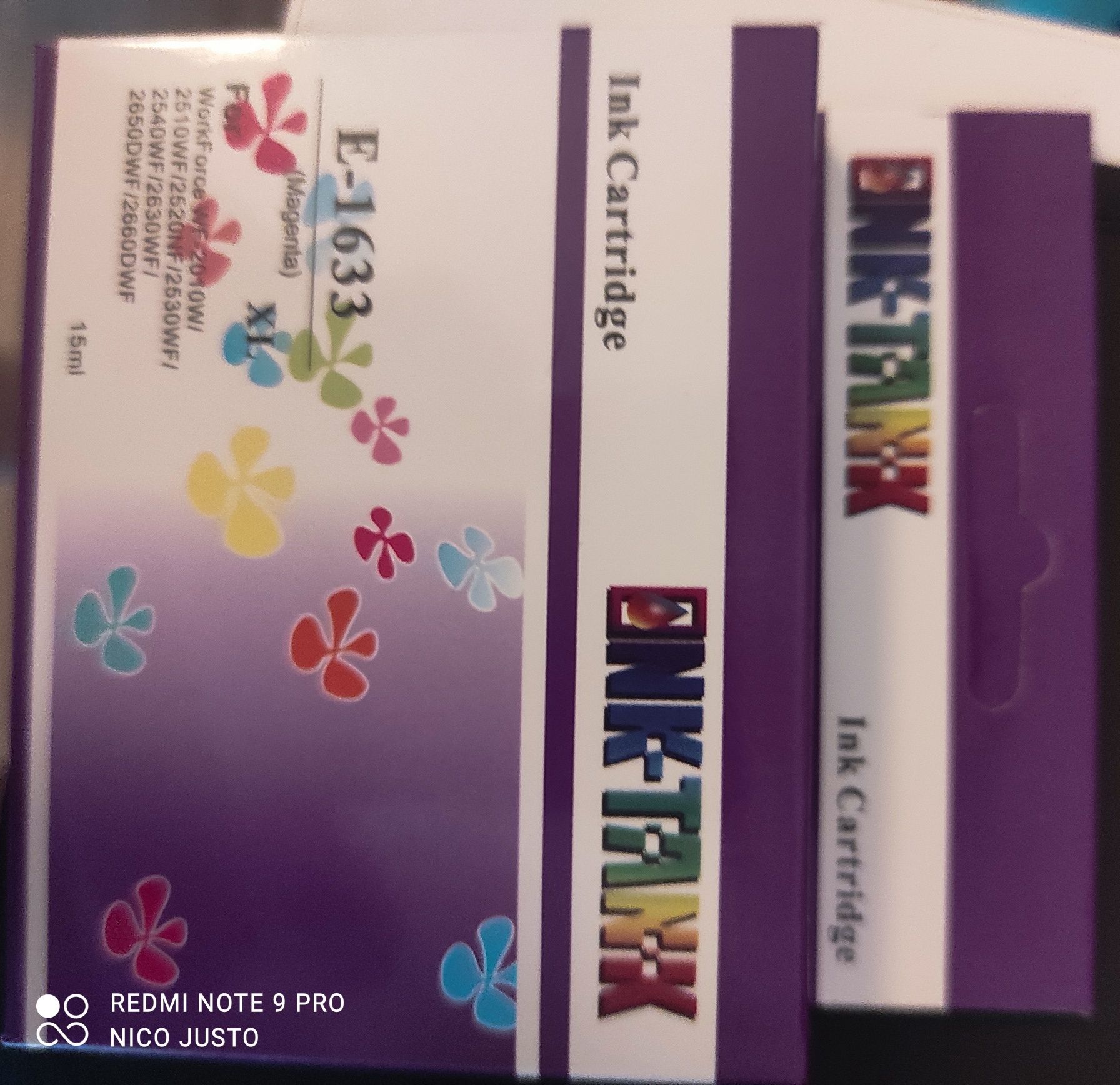 Tinteiros impressora epson  worke force 2760,E 1632 Xl, E1633 xl,, E16