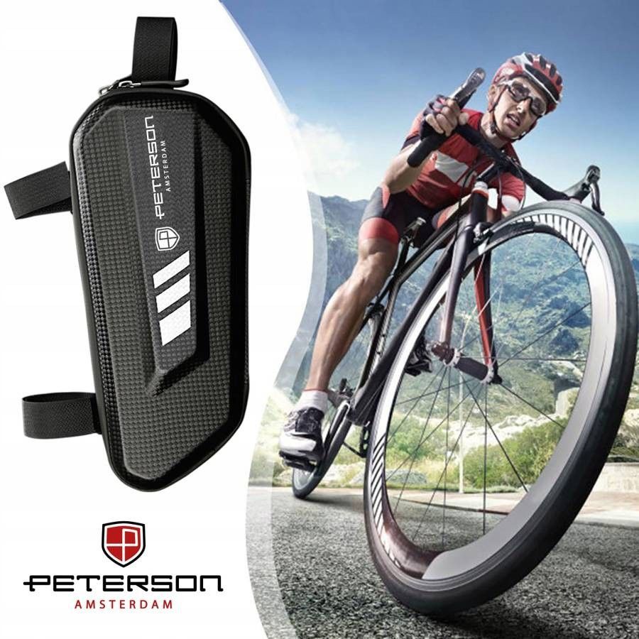 wodoodporna torba rowerowa pod ramę - peterson