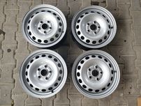 NOWE Felgi stalowe 4szt 6x15 cali 5x112 A3 Altea Bora Golf Touran#4472