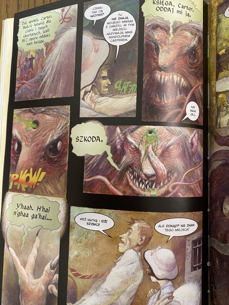 Lovecraft wyd. 1 Obrazy Grozy Hans Rodionoff, Keith Giffen Egmont