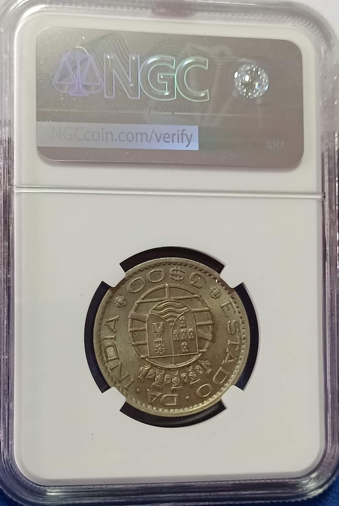 Índia 3$00 1958 MS64