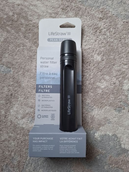 Фільтр для води LifeStraw Peak Personal та фляга Platypus SoftBottle 1