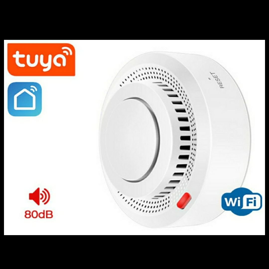 Бездротовий датчик диму WiFi TY-YW06 Tuya, Smart Life