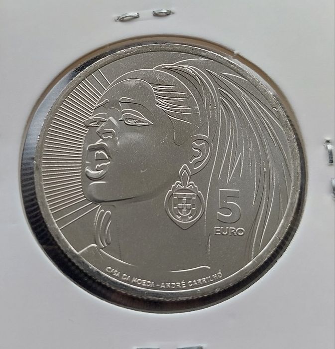 Portugal 2025 - Moeda 5€ - Simone de Oliveira - Diva Eterna