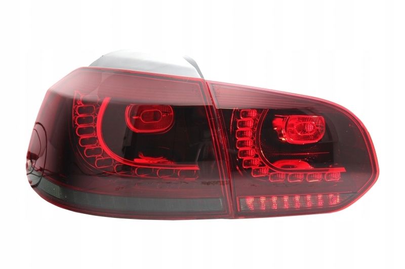 Lampy tylne tył VW GOLF 6 VI R32 36 FULL LED Dynamik czerwono dymiony