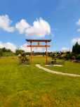 Japońska brama Torii – ozdoba ogrodowa