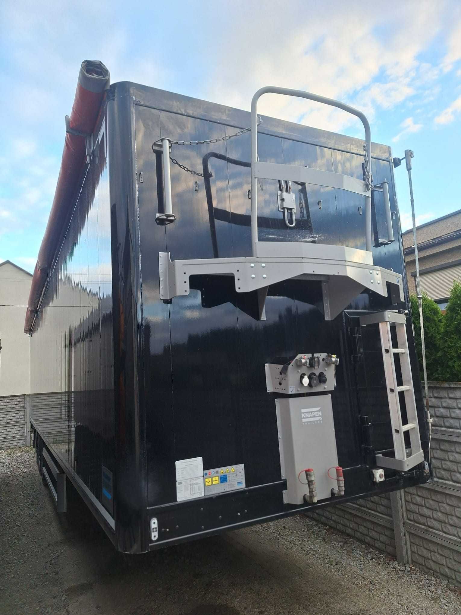KNAPEN K100 naczepa 92m3 ruchoma podłoga WF 10mm 2022r. Nowe opony
