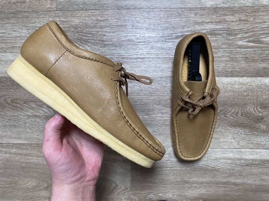 Черевики Clarks Wallabee Brown Leather 40-41