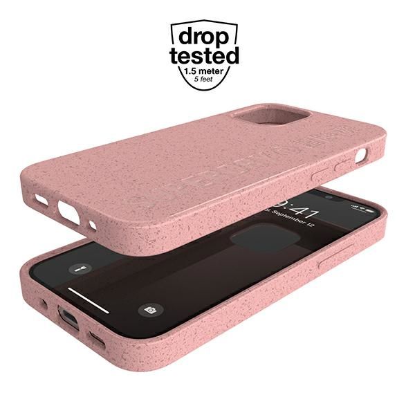 SuperDry Snap iPhone 12 mini CompostableCase różowy/pink 42620