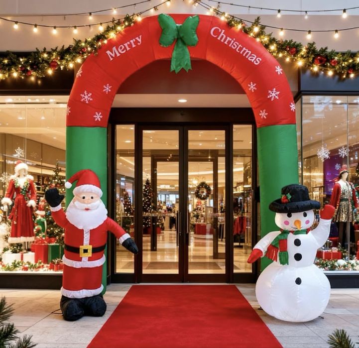 Decoração de natal insuflavel 240 cm