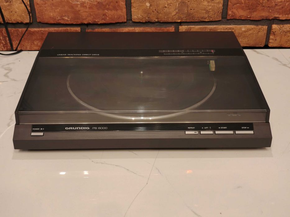GRUNDIG PS-6000 /TECHNICS SL-DL5!Znakomity gramofon!Audio Technica t4p