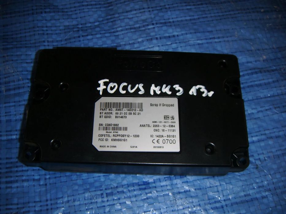 ford focus mk3 13r moduł bluetooth am5t-14d212-ad