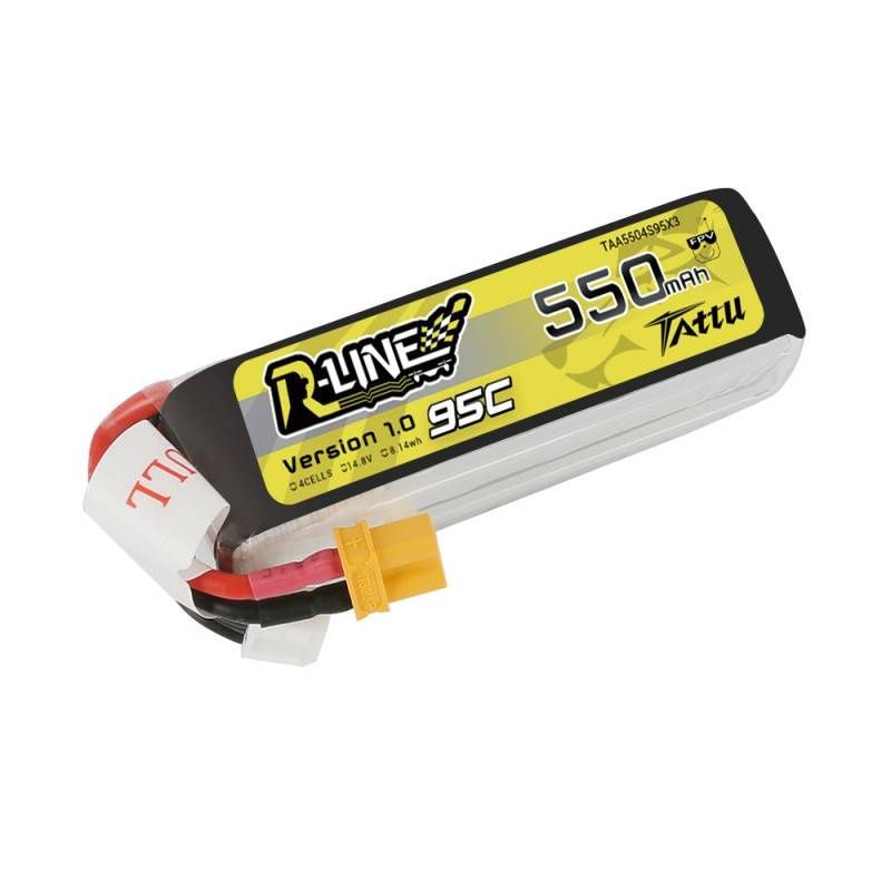 Akumulator Tattu R-Line 550Mah 14.8V 95C 4S1P