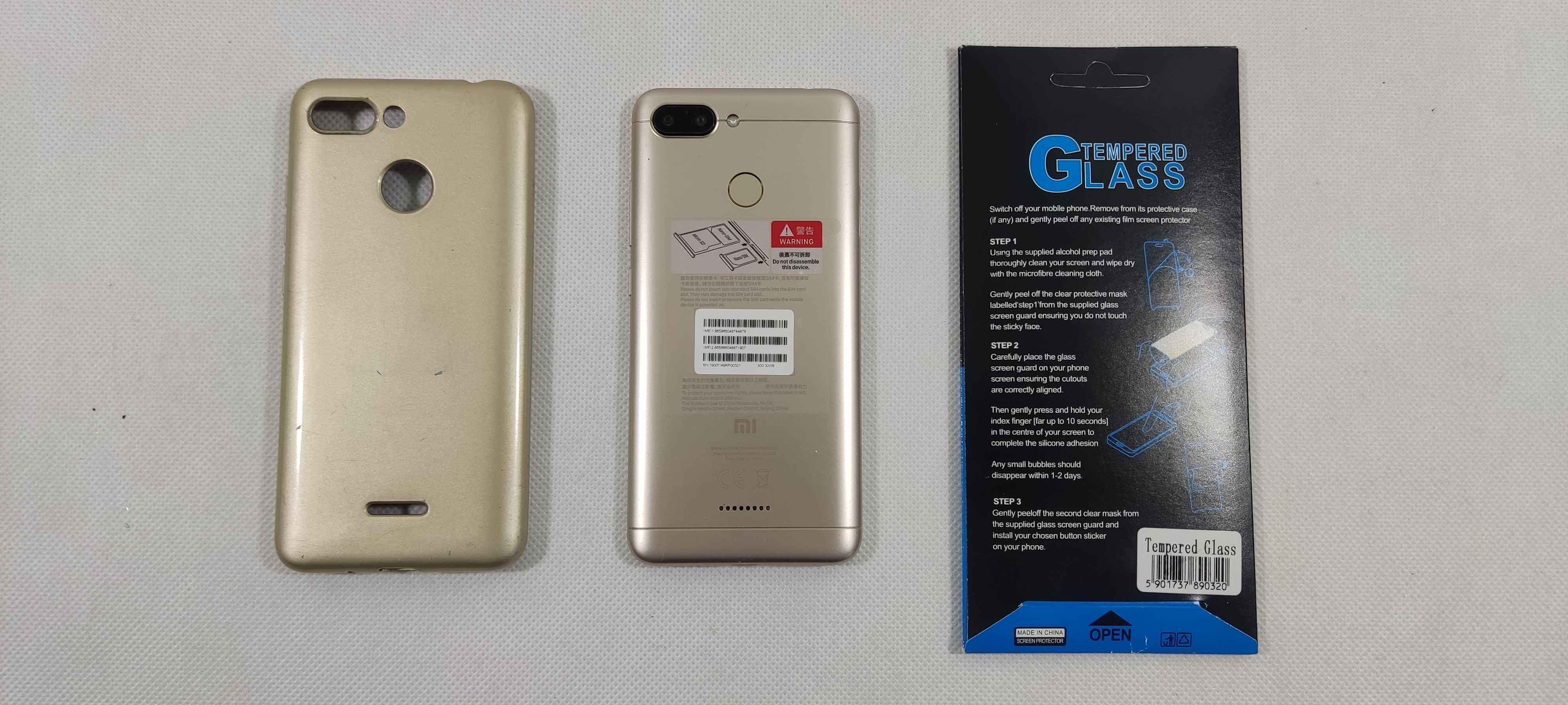 Smartfon Xiaomi Redmi 6 4 GB / 64 GB ZŁOTY + GRATIS