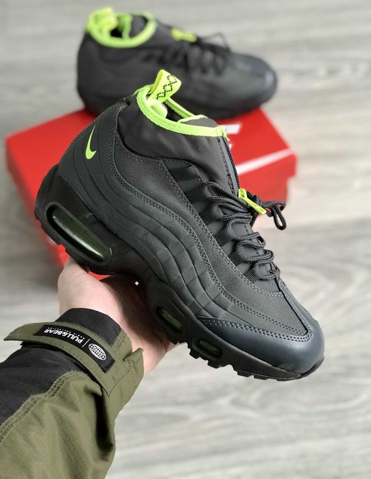 !ТЕРМО! Nike 95 Sneakerboot dark gray | 40 41 42 43 44 45