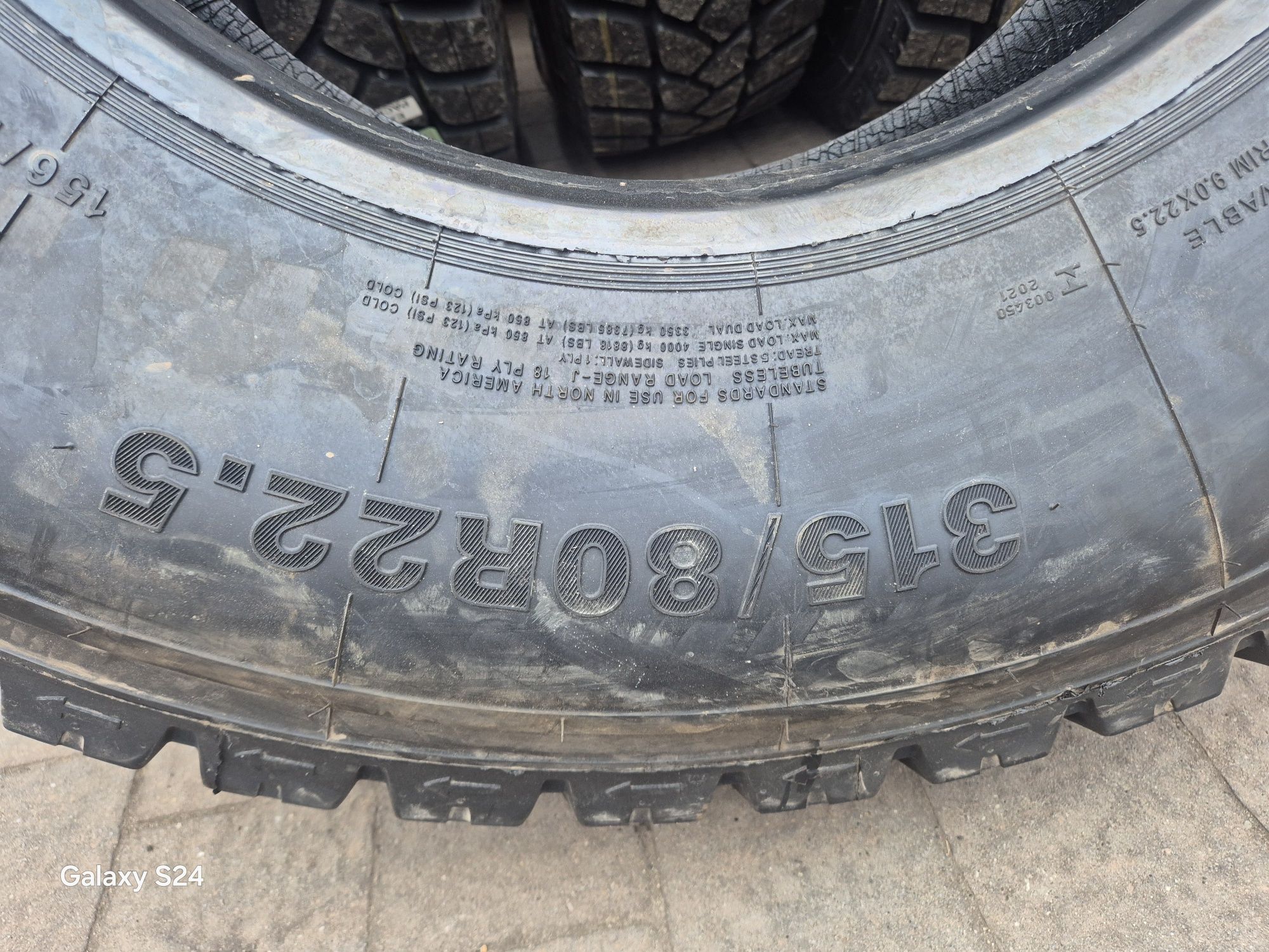 Opona 315/80r22.5 Budowlane Nowe Chellenger