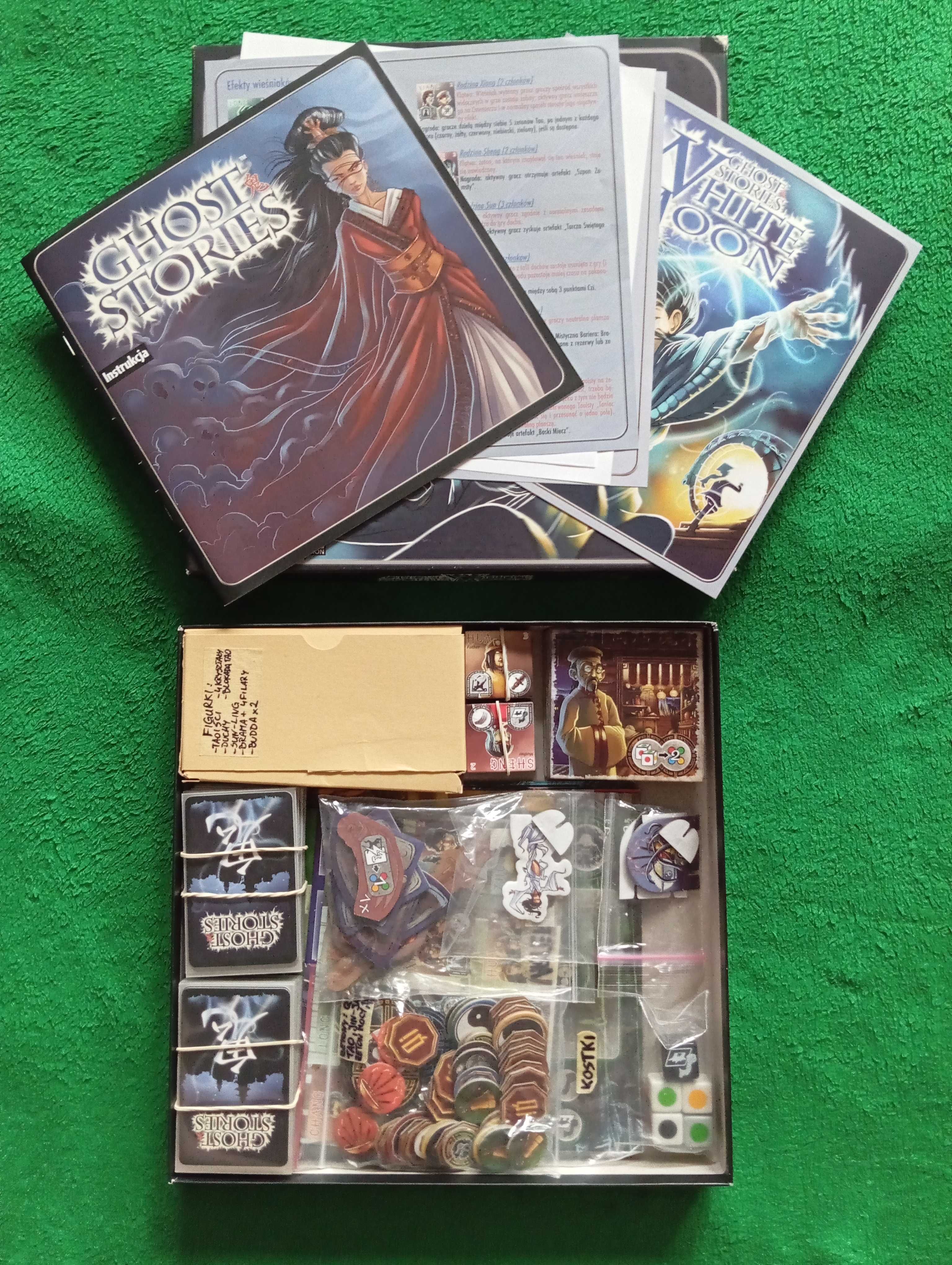 Gra planszowa Ghost Stories + dodatek White Moon