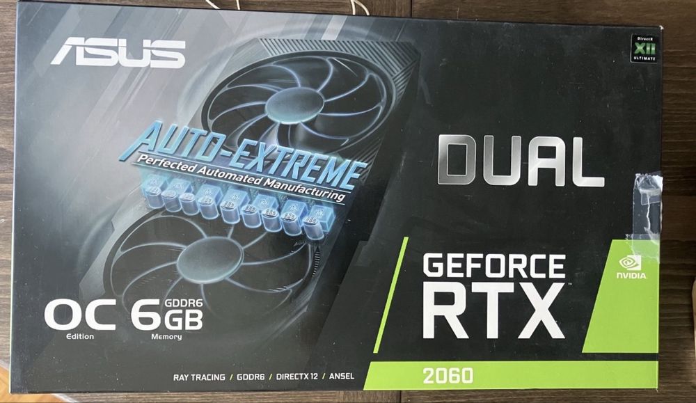 Asus Nvidia RTX 2060 Dual OC 6GB