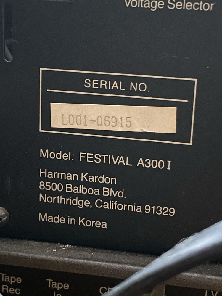 Amplituner Harman Kardon FESTIVAL A300i