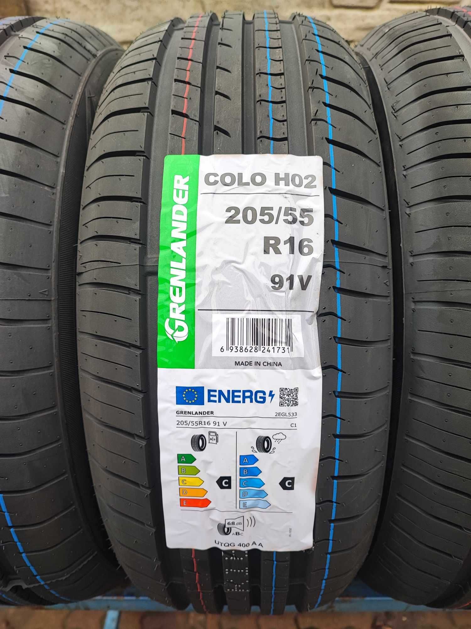 205/55R16 Nowe Opony Letnie GRENLANDER COLO H02 91V 2024r 205/55/16