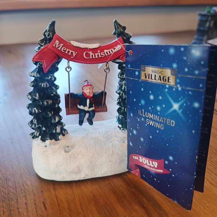 Figurki wioska świąteczna