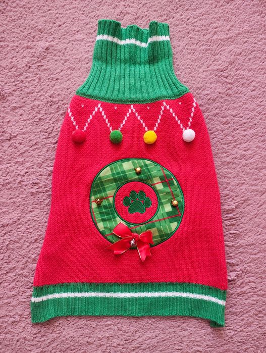 Pepco sweterek kubraczek świąteczny dla średniego psa stan bdb