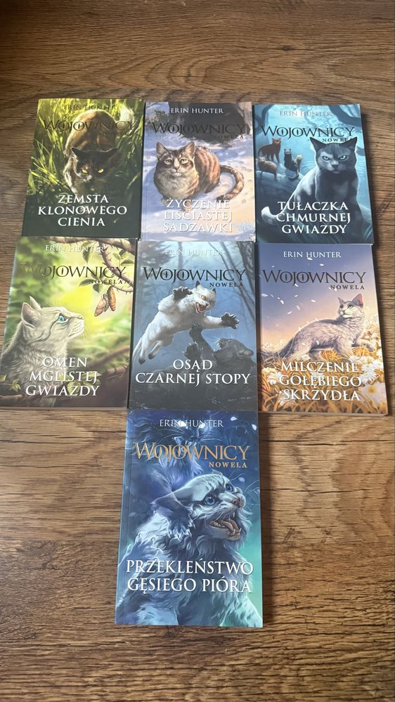 Wojownicy Erin Hunter nowele
