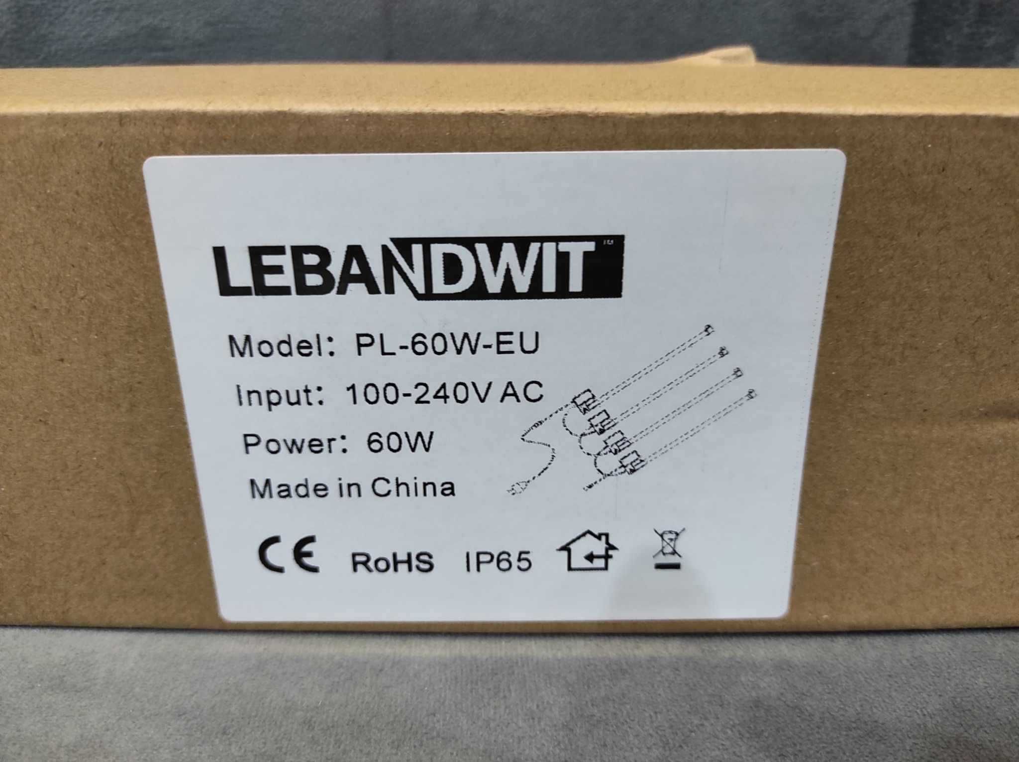 Lampa LED do uprawy roślin LEBANDWIT  PL-60W-EU