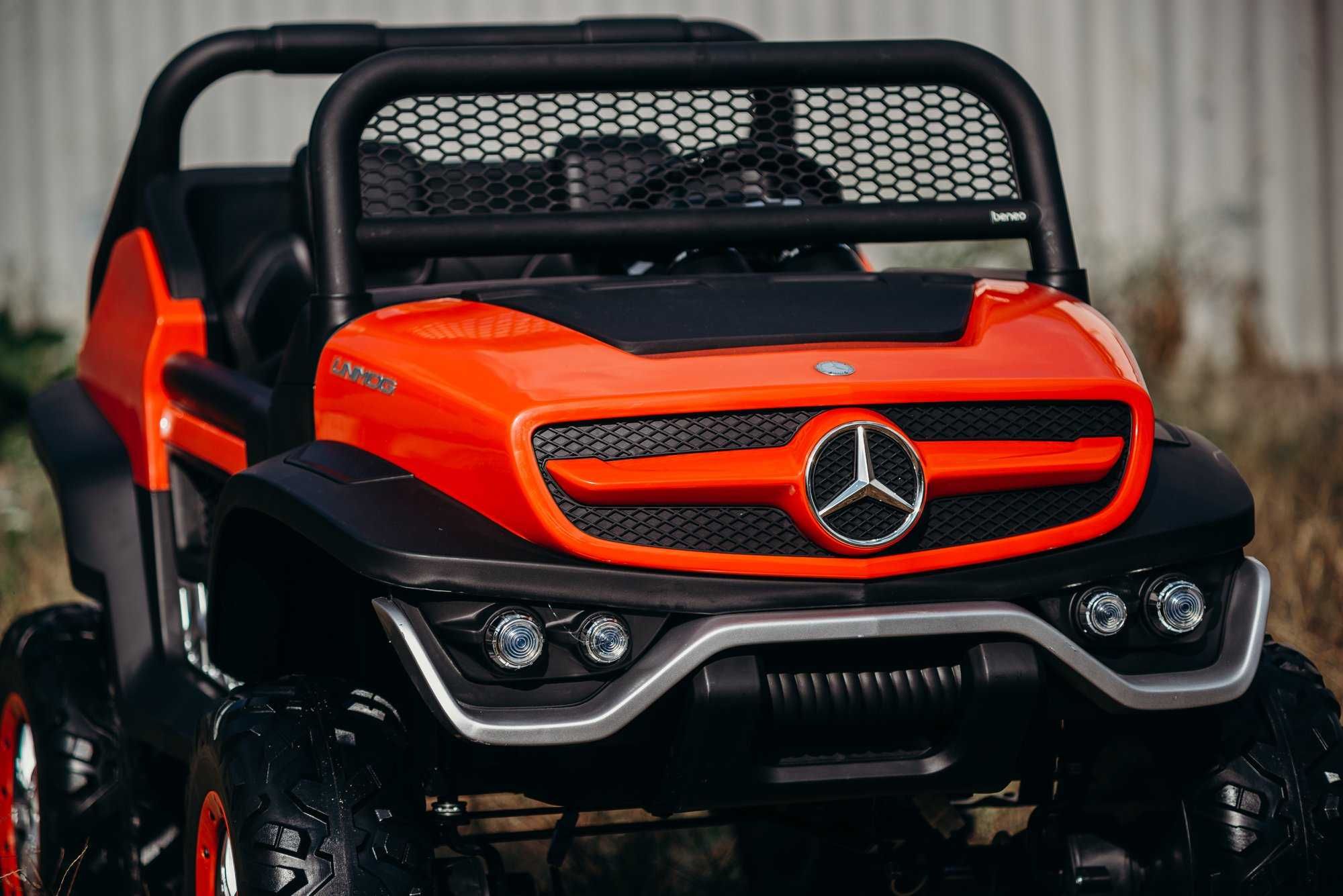 Mercedes UNIMOG Duże auto BUGGY 4x4 na akumulator samochodzik