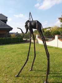 "Słoń jak z obrazu " H170cm a'la Salvador Imponująca Rzeźba z brązu