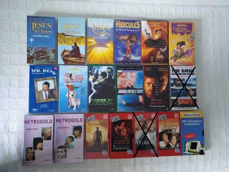 Cassetes VHS Vários