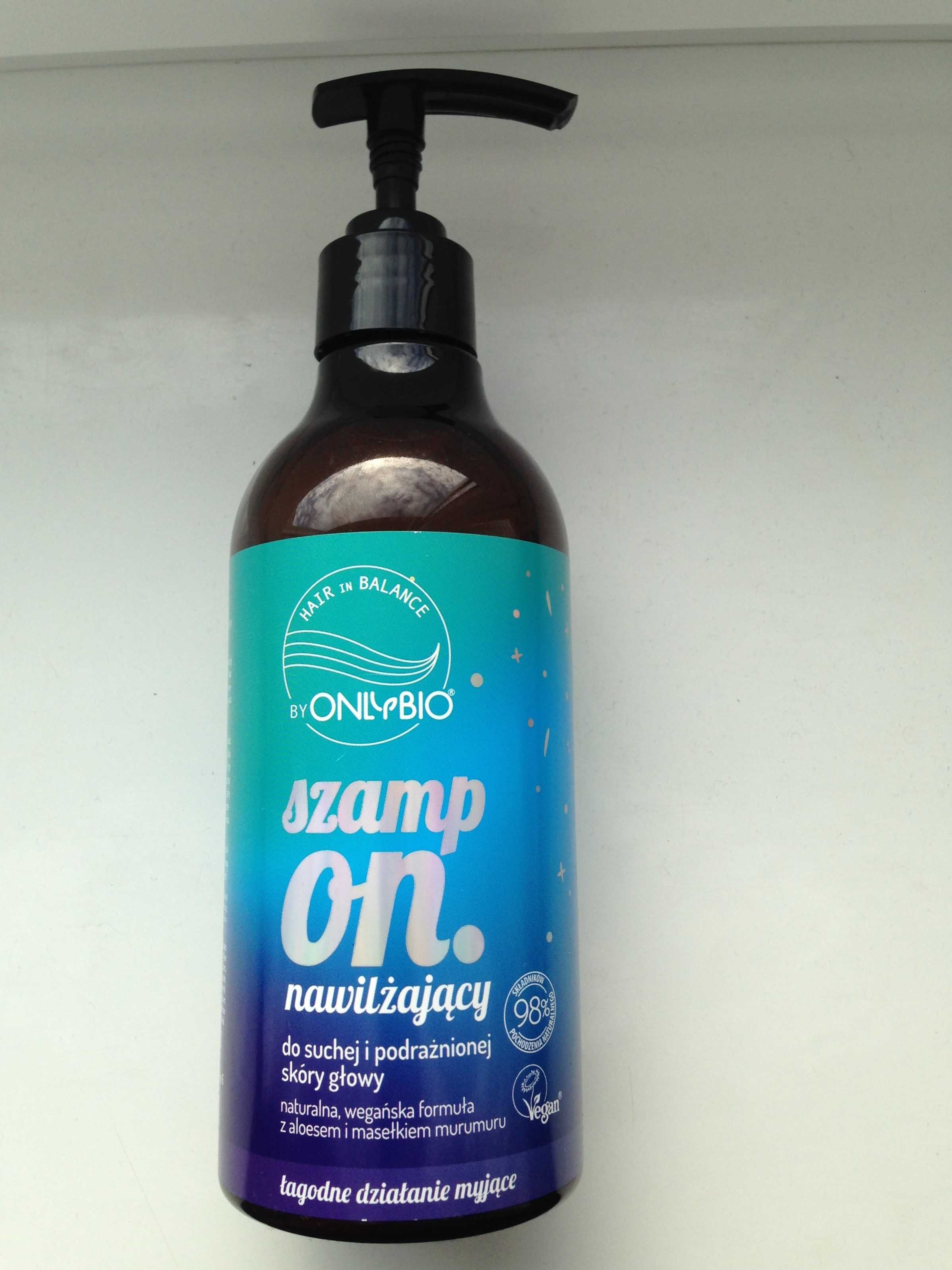 Szampon ONLYBIO Nawilżający 400ml