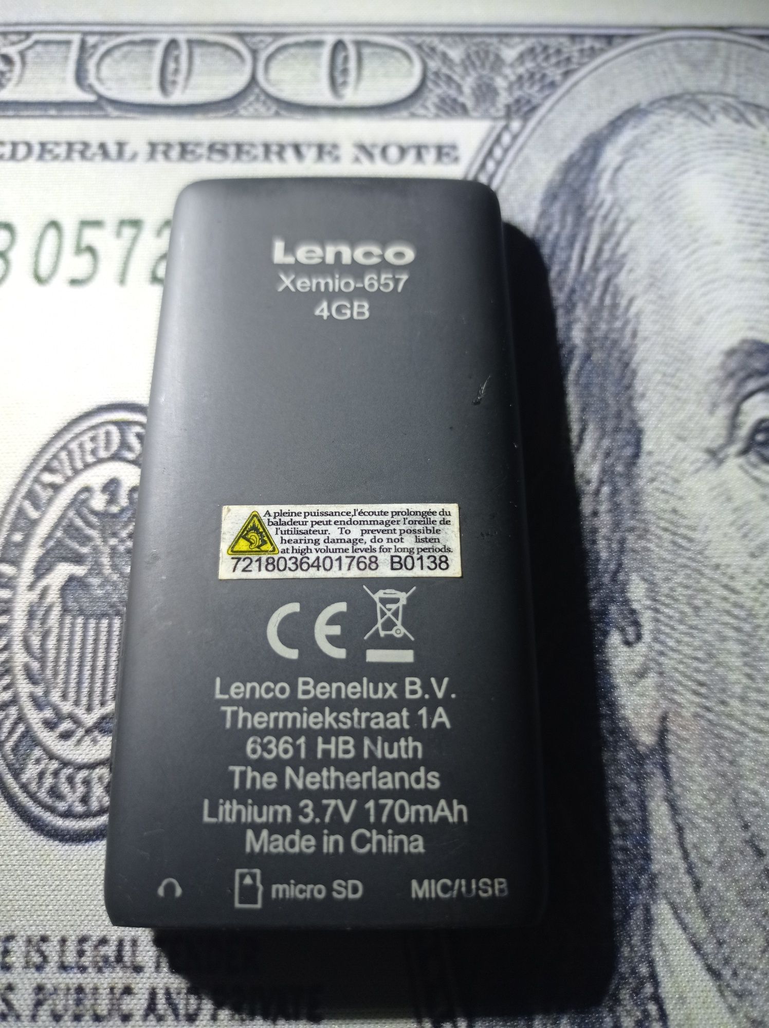 MP 3 плеєр Lenco