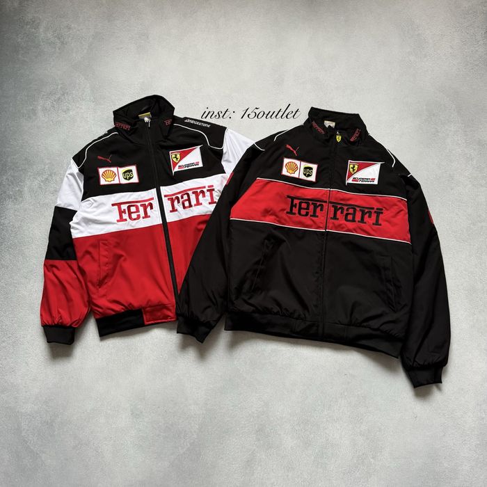Стильна куртка Ferrari Racing Team бомбер
