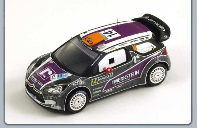 Spark Citroen DS3 1/43