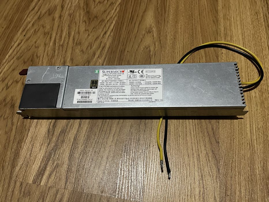 Серверний Блок живлення 12в 100А 5в 4А майнинг освітлення зарядка