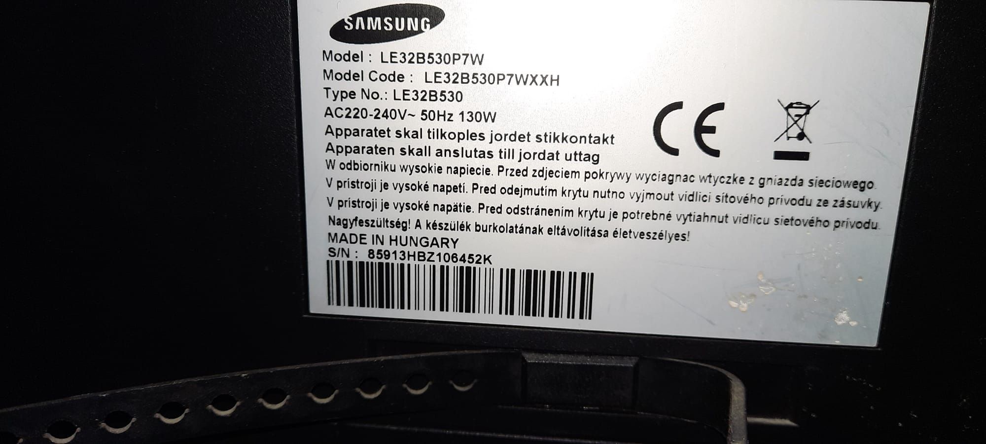 Tv Samsung 32 cale