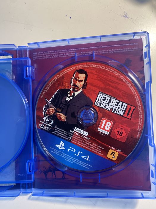 Jogo ps4 red dead redemption 2
