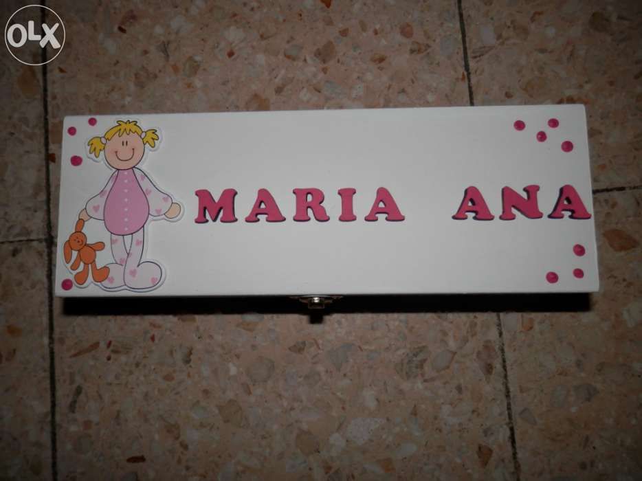 Caixa recordaçoes de bébé Maria Ana
