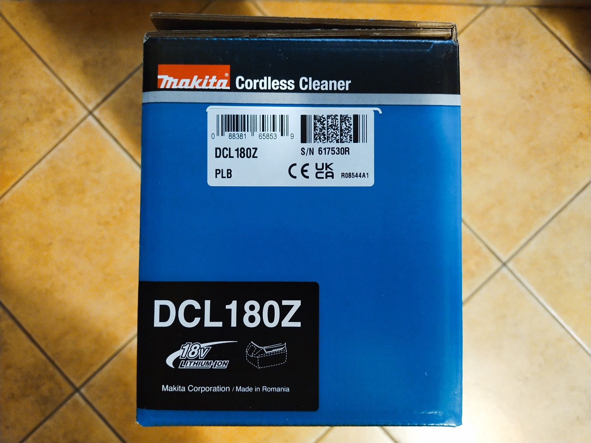 Odkurzacz bezprzewodowy, akumulatorowy DCL180Z MAKITA NOWY